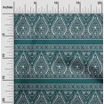 thumbnail image 1 of oneOone Polyester Lycra Fabric Stripe|Leaves & Floral Block Print Fabric BTY 56 Inch Wide, 1 of 4