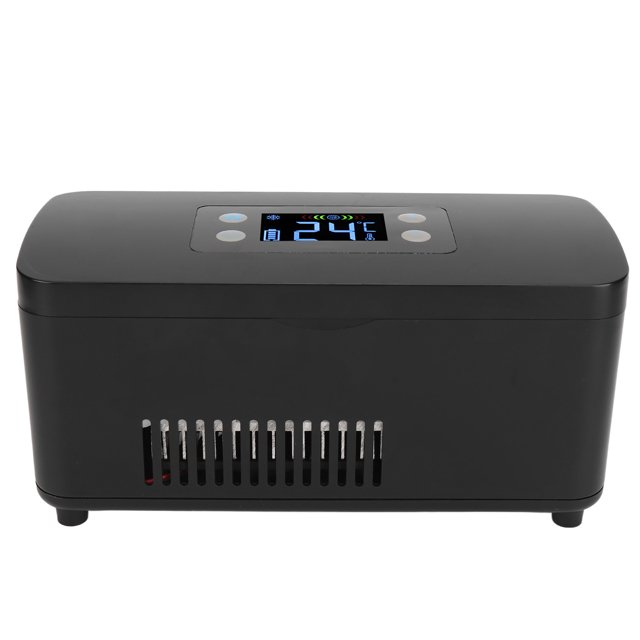 Insulin Refrigerator, Keep Safe Temperature Insulin Cooler Box Electric Portable For Family For Office