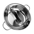 thumbnail image 3 of jifeng Shabu Shabu Chinois Pot Double Saveur Hotpot pour Restaurant Réunion de Famille 34cm, 3 of 9