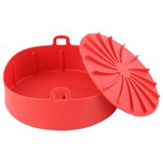 EGNMCR Basket Multifunctional Fryer Accessories Fryer Tray Easy Clean Non-stick Bakeware Fryer Pot Air Fryer Bakeware