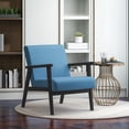 thumbnail image 2 of HOMCOM Fauteuil d'Appoint Moderne Mi-Siècle pour Salon Chambre, 2 of 10