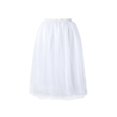 thumbnail image 2 of Jupe de Princesse à Manches Longues Festin A-Line Bouffi Maille avant Fendue, 2 of 7