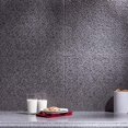 thumbnail image 2 of FASÄDE Hammered Decorative Vinyl 18in x 24in Backsplash Panel in Galvanized Steel (5 Pack), 2 of 5