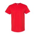 thumbnail image 1 of Heavy Cotton T-Shirt, 3XL, Red, 1 of 1