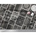 thumbnail image 2 of Soimoi Toile Voile de Coton Paisley, Mandala & Patchwork Quadrillé Tissu Imprimé 1 Yard 56 Inch Wide, 2 of 3
