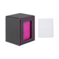thumbnail image 1 of jinwen Card Deck Box Card Deck Storage Box, Transparent Window Album Card Holder Case Card Cards Case TCG Cards Protector Decks Case black, 1 of 9