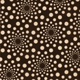 thumbnail image 1 of Ahgly Company Tapis d'Intérieur Lavable en Machine Carré Transitionnel Noir Brun, 5 Pieds Carré, 1 of 7
