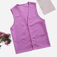 thumbnail image 4 of IMENGL Gilet d'Activité pour Postulant Adulte, Tenue de Travail de Supermarché, Multiples Poches, Violet G, Taille M-3TG, 4 of 4