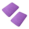 thumbnail image 3 of Yhmxh Rug,Carpet,Bath Mat,Door Mat Thick Velvet Floor Mat Kitchen Bathroom Foot Mat Solid Color Cotton Foot Mat 2pc Floor Mats, 3 of 6