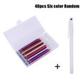thumbnail image 2 of 40 Pieces Fabric Marker Heat Erasable Pen Refill Disappearing Ink Fabric Markers with Storage Box for Sewing  Quilting  Embroidery, 2 of 5