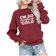 thumbnail image 1 of Hauts pour Tout-Petites Fille Rabais Chandail à Col Rond Surdimensionné pour Filles Mode Enfants Chandail à Manches Longues à Enfiler Hauts 1-12 Ans Hauts pour Tout-Petites Fille Rouge 7-8T, 1 of 6