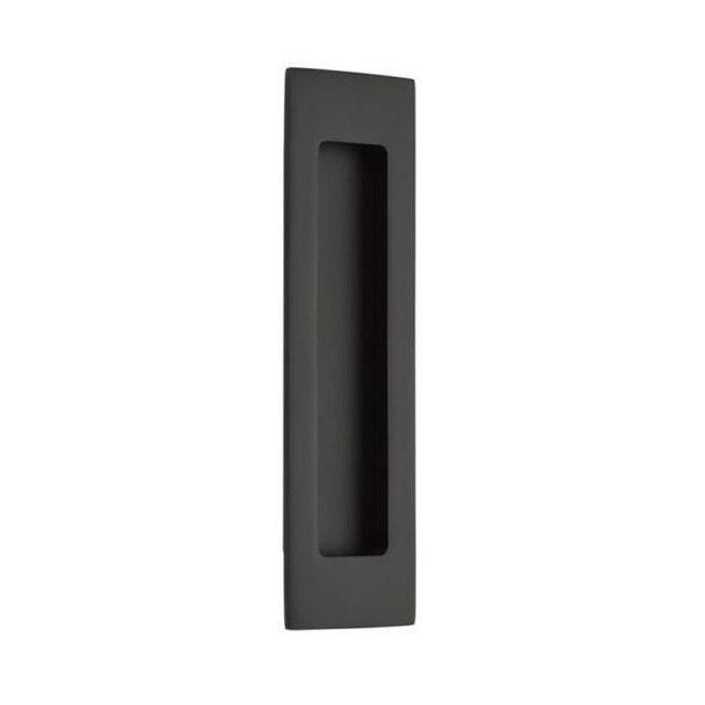 Emtek 220307US19 7 Po. Tirette Moderne Rectangulaire, Noir Plat