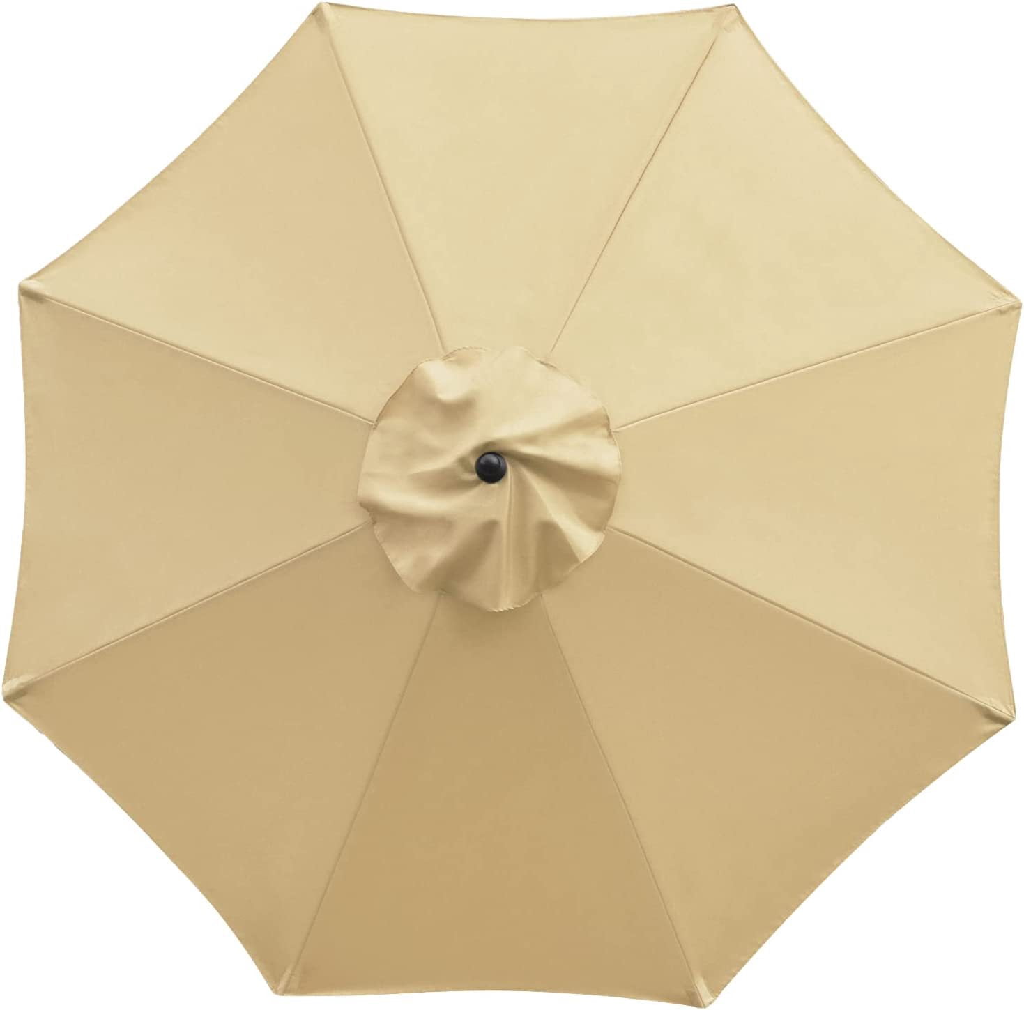 Parasol de Cour Villa Maison Jardin Parasol de Cour Balcon Café Extérieur Parasol Extérieur Surface de Remplacement de Parasol
