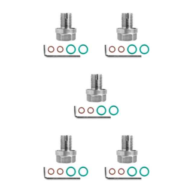 Maytalsory 1/2/3/5 Convenient Thread Repair Kit For Simplified Maintenance Matching Is M12.1X1.5 5PCS