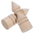 thumbnail image 1 of OULII 2Pcs Indoor Use Finials Solid Wood Square Indoor Decoration For Living Room, 1 of 8