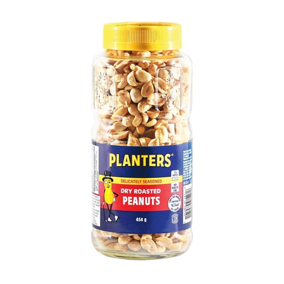 Planters Dry Roasted Peanuts - 454g