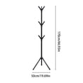 thumbnail image 3 of EGNMCR Room Decor, Home Decor, Wall Decor Clothes Rack Floor Rack Bedroom Hanging Clothes Rack Rod Hat Rack Hanging Clothes Hats hat rack, 3 of 6