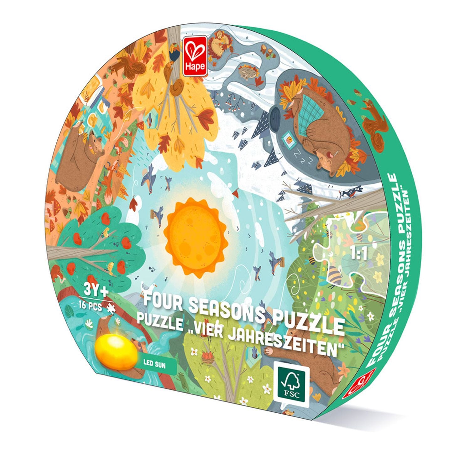 Hape - Seasons Puzzle