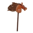 thumbnail image 4 of Esquirla Bâton Cheval Robuste Passe-Temps Jouet d'Équitation pour Enfants Garçons Filles Brun, 4 of 8