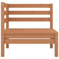 thumbnail image 4 of vidaXL 4 Piece Garden Lounge Set Solid Pinewood Honey Brown, 4 of 12