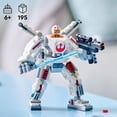 thumbnail image 4 of LEGO Star Wars Luke Skywalker X-Wing Mech 75390 Ensemble de construction (195 pièces), 4 of 6