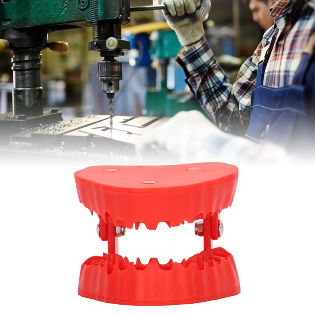 Denture Drill Bit Holder, 28 Bits Organizer, Portable Denture Bit Holder with , Shock , Durable Bits, Special Tooth Die Design, Versatile Use, PETG Material
