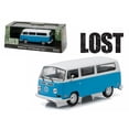 thumbnail image 1 of Greenlight 1971 Volkswagen Type 2 T2B Dharma Fourgonnette Perdue Série Télé 1/43 Voiture Miniature Moulée sous Pression, 1 of 4