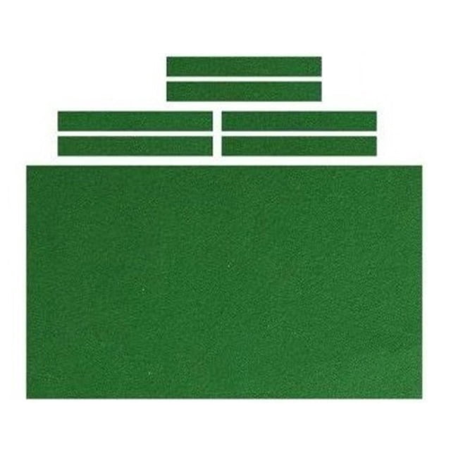 POINTERTECK Billiard Cloth Pool Table Felt for 7‘ 8‘ 9‘ Pool Table Pre Cut Bed & Rails 9ft Red