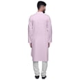 thumbnail image 2 of Atasi Designer Kurta For Boys Solid Cotton Button Down Indian Kurta For Men, 2 of 4
