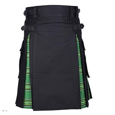 Scottish Kilt Fashion Classical Kilts Occasion Scottish Long Dress Skin-Friendly Breathable Lightness Comfortable Men Festival Leisure