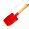 thumbnail image 4 of 3pcs Mini Metal Rake Shovel Trowel Set Garden Tools Set Kids Beach Sandbox Toy, 4 of 6