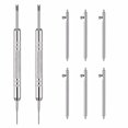 thumbnail image 1 of ziyahi 6 Pack Watch Strap Pins Quick Release Spring Bars 22mm Heavy Duty Strap Pins 1.5mm Diameter Stainless Steel Strap Pin Strap 2pcs Strap Removal Tool Strap Strap Watch Repair Kit Watch Link, 1 of 6