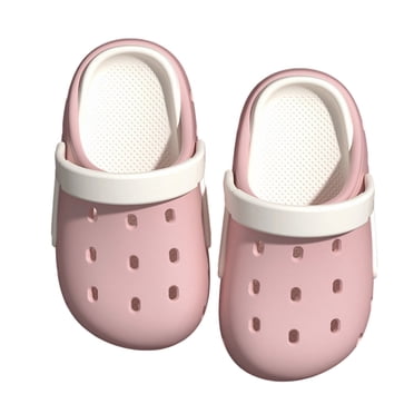 Hjtefg Boys Casual Slides - Kids Lightweight Breathable Shoes, Soft Sole Comfortable Wear for Toddler Daily Use, Comfortable Kids' Daily Wear,Color: Pink Size: 2-3 Years