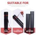 thumbnail image 3 of 3 Pcs Tube d'Affiche Extensible Tube en Plastique Réutilisable Tube de Dessin Tube de Transport d'Affiche, 3 of 8