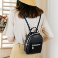 thumbnail image 4 of Kcodviy Women Purse Letter Small Backpack Vacuum Commercial Mobile Phone Shoulders Bag Canvas Backpack Messenger Bag, 4 of 6