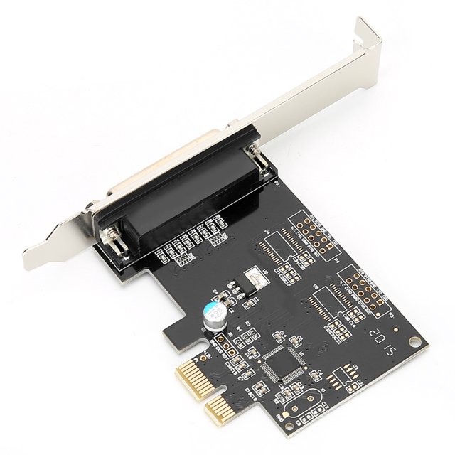 Parallèle Robuste Pci-E, Adaptateur de Carte Imprimante Fifo Lpt 16 Octets Intégré, Durable pour Programmeurs Imprimantes