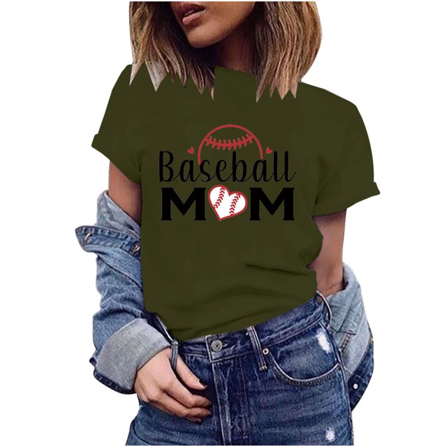 Birdeem Fashion Woman Print Round-Neck Short Sleeve T-Shirt Printing Loose Blouse Tops