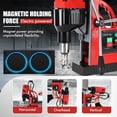 thumbnail image 2 of AKDSteel Powerful Magnetic Drill Press, Portable Electric Drilling Machine For Metal Surfaces, Suitable For Industrial And Home Use, 2 of 7