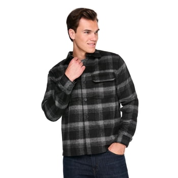 George Men's Brushed Overshirt