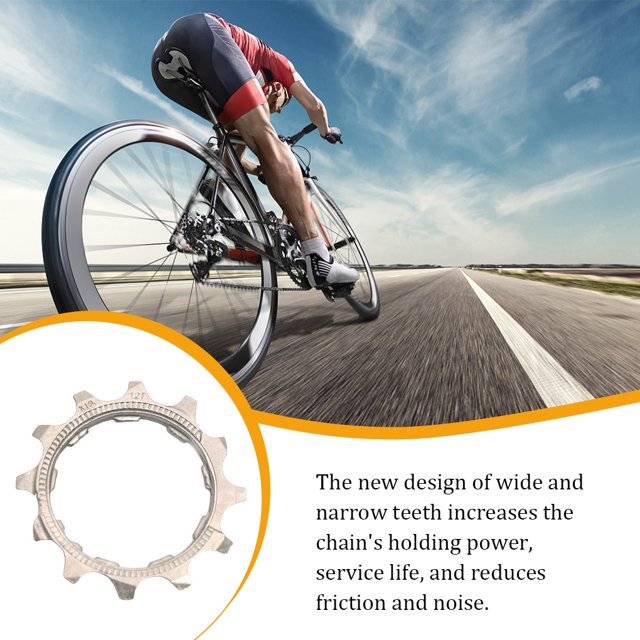 Ruiboury Roue Libre de Cassette de Vélo 8/9/10/11 Engrenage Haute Performance Outils de Réparation Acier Route Pièces de Rechange Modèle Accessoires de Cyclisme 8S 12T