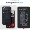 thumbnail image 4 of TUDIA SKN  Nothing Phone (2a) / (2a) Plus Case Semi-Transparent Matte TPU - Clear, 4 of 8