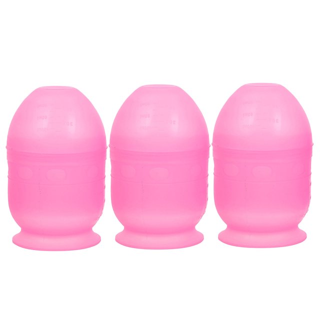 3Pcs Hair Dying Shaker Cup Hair Coloring Mixing Cup with Scale Barber Shop Tool