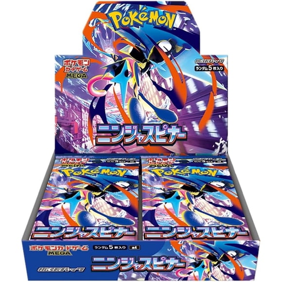 Pokemon Card Game MEGA Expansion Pack Ninja Spinner Booster Box (Japanese) - 30 Packs
