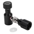 thumbnail image 3 of Co2 Adapter CO2 Refill Adapter Aluminum Cylinder Connector ASA With G1/2-14 Soda Accessory Black, 3 of 8