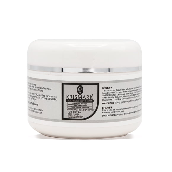 Krismark Body Cream with Red Palm Oil and Shea Butter