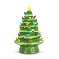 thumbnail image 1 of Mr. Christmas 12" Nostalgic Ceramic Lit Tree, Green, 1 of 6