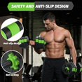 thumbnail image 4 of YUSAZENS 88LB Polygonal Sand Filled Four In One Dumbbell Adjustable Kettlebell Combo Home Strength Training Gear Green, 4 of 8