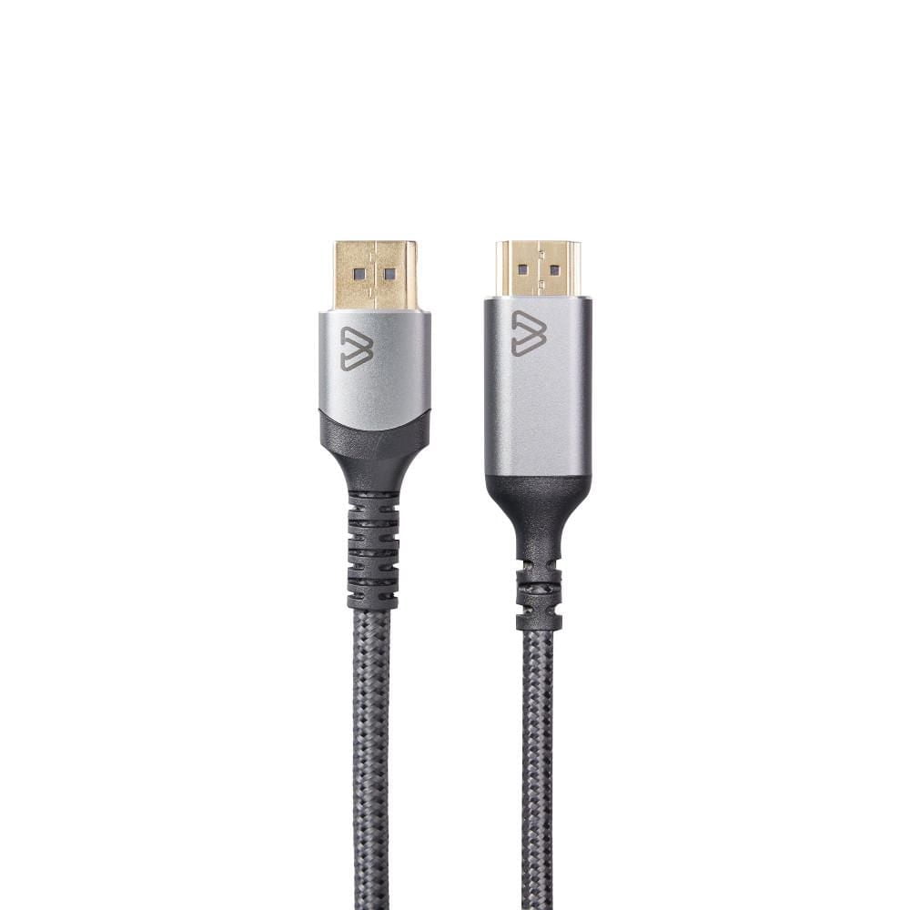 BlueDiamond câble PRO DP vers HDMI 8K - Ultra HD - 48Gbps - HDR Dynamique - DP 1.4 - HDMI 2.1 - 8K@60Hz, 4K@120Hz, 3pi