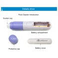 thumbnail image 2 of Amdohai Mini Handheld Facial Blackhead Suction Face Skin Protection Pore Cleansing Device Zit Acne Remover Cleaner Machine Pink, 2 of 7