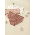 thumbnail image 4 of Jockey Culotte Hipster à Logo Extensible en Coton Biologique pour Femmes - Lot de 3, 4 of 8